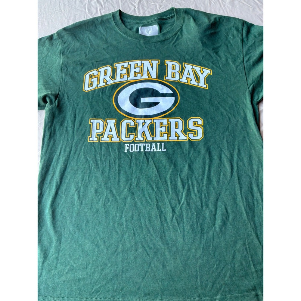 Gameday Mens NFL Team Apparel Green Bay Packers T-Shirt Large Green